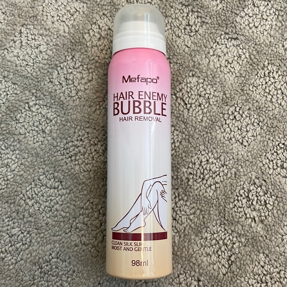 TIKTOK VIRAL BEAUTY BUBBLE HAIR REMOVER HAIR ENEMY MEFAPO